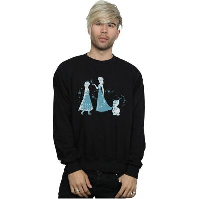 Absolute Cult Disney Gefrorene Schneeflocken Sweatshirt - Schwarz - Sweatshirt Absolute Cult Disney Gefrorene Schneeflocken Sweatshirt - Schwarz - Sweatshirt