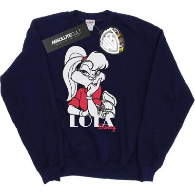 Looney Tunes, Herren, Pullover, Classic Lola Bunny Sweatshirt, Blau, (S) Looney Tunes, Herren, Pullover, Classic Lola Bunny Sweatshirt, Blau, (S)