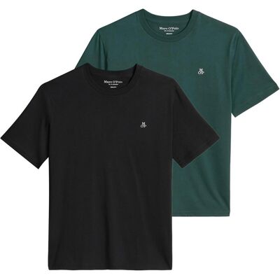 Marc O' Polo Shirts, T-Shirt Casual Bequem sitzend Jersey T-Shirts Shortsleeve Kjer, Grün, Mehrfarbig, Schwarz, (M) Marc O' Polo Shirts, T-Shirt Casual Bequem sitzend Jersey T-Shirts Shortsleeve Kjer, Grün, Mehrfarbig, Schwarz, (M)