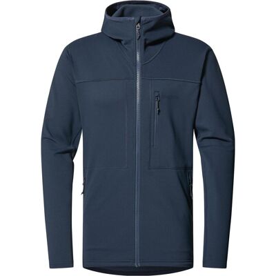 Haglöfs, Herren, Outdoorjacken, Rosson Mid Hoodie (M), Blau, M Haglöfs, Herren, Outdoorjacken, Rosson Mid Hoodie (M), Blau, M