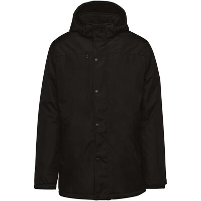 Kariban, Herren, Winterjacken, Parka mit abnehmbarer Kapuze, Schwarz, (4XL) Kariban, Herren, Winterjacken, Parka mit abnehmbarer Kapuze, Schwarz, (4XL)