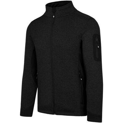 Normani, Herren, Outdoorjacken, Herren Strick-Fleecejacke Wapusk (50, M), Schwarz, M, 50 Normani, Herren, Outdoorjacken, Herren Strick-Fleecejacke Wapusk (50, M), Schwarz, M, 50