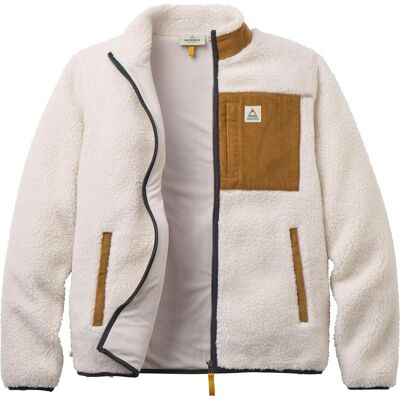 Passenger, Herren, Outdoorjacken, Trekker 2.0 Deep-Pile Sherpa Fleece (M), Beige, M Passenger, Herren, Outdoorjacken, Trekker 2.0 Deep-Pile Sherpa Fleece (M), Beige, M