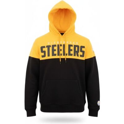 Fanatics, Herren, Pullover, NFL Football Pittsburgh Steelers Pannelled OTH Hoodie Kapuzenpullover L, Schwarz, (L) Fanatics, Herren, Pullover, NFL Football Pittsburgh Steelers Pannelled OTH Hoodie Kapuzenpullover L, Schwarz, (L)