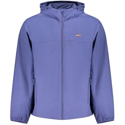 Tommy Hilfiger Herren, Winterjacken, Blue Polyamide Men's Jacket, Blau, (M) Tommy Hilfiger Herren, Winterjacken, Blue Polyamide Men's Jacket, Blau, (M)