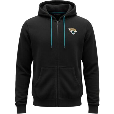 Fanatics, Herren, Pullover, NFL Jacksonville Jaguars Hoodie jacke Hoodie 2027MBLK1OSJJA, Schwarz, (M) Fanatics, Herren, Pullover, NFL Jacksonville Jaguars Hoodie jacke Hoodie 2027MBLK1OSJJA, Schwarz, (M)