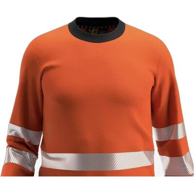 Safety Jogger, Unisex, Pullover, Works, Orange, (L) Safety Jogger, Unisex, Pullover, Works, Orange, (L)