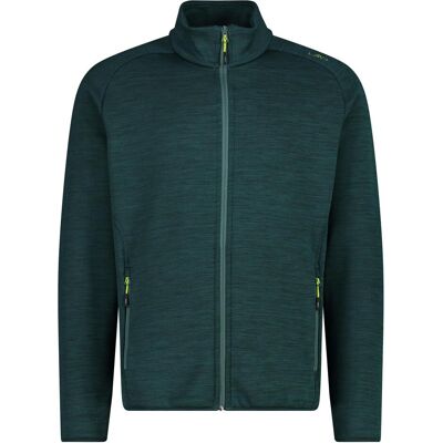 CMP Campagnolo, Herren, Outdoorjacken, Stretch Fleece (5XL), Türkis, 5XL CMP Campagnolo, Herren, Outdoorjacken, Stretch Fleece (5XL), Türkis, 5XL