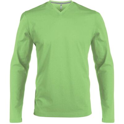 Kariban, Herren, Shirts, Col V manches longues, Grün, (XXL) Kariban, Herren, Shirts, Col V manches longues, Grün, (XXL)
