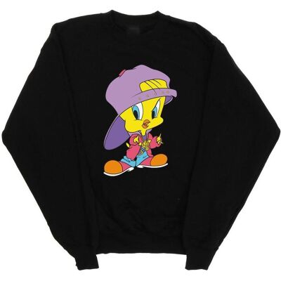 Looney Tunes, Herren, Pullover, Tweety Pie Hip Hop Sweatshirt, Schwarz, (4XL) Looney Tunes, Herren, Pullover, Tweety Pie Hip Hop Sweatshirt, Schwarz, (4XL)