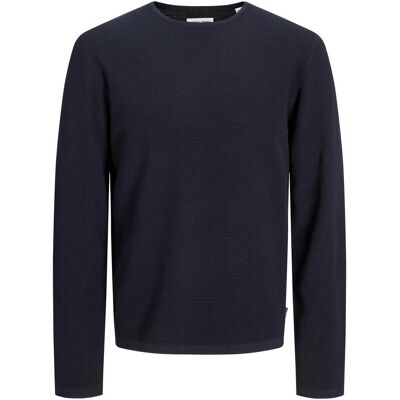 Jack & Jones, Herren, Pullover, Jjegeorge Knit Crew Neck Noos, Blau, (XXL) Jack & Jones, Herren, Pullover, Jjegeorge Knit Crew Neck Noos, Blau, (XXL)