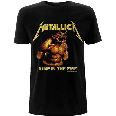 Metallica, Herren, Shirts, Jump In The Fire Vintage, Schwarz, (XL) Metallica, Herren, Shirts, Jump In The Fire Vintage, Schwarz, (XL)