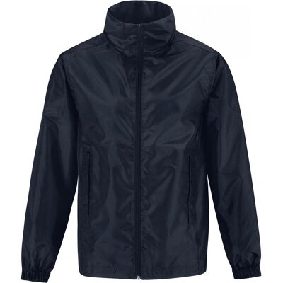 B&C, Unisex, Regenjacken, ID.601, Blau, (M) B&C, Unisex, Regenjacken, ID.601, Blau, (M)