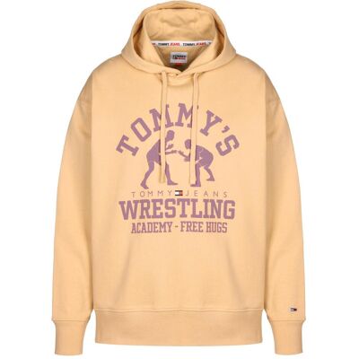 Tommy Hilfiger Herren, Pullover, Tommy Jeans Rlxd Wrestling - 88547, Beige, (S) Tommy Hilfiger Herren, Pullover, Tommy Jeans Rlxd Wrestling - 88547, Beige, (S)