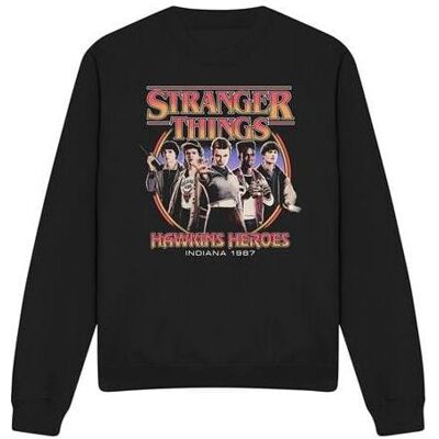 Universal Textiles, Herren, Shirts, Season 5 - Hawkins Heroes Group 1987, Schwarz, (XXL) Universal Textiles, Herren, Shirts, Season 5 - Hawkins Heroes Group 1987, Schwarz, (XXL)
