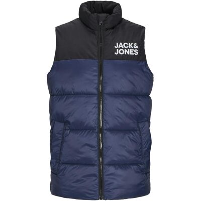 Jack & Jones, Herren, Westen, Jjetoby Bodywarmer Collar Sn Jnr, Blau, (152) Jack & Jones, Herren, Westen, Jjetoby Bodywarmer Collar Sn Jnr, Blau, (152)
