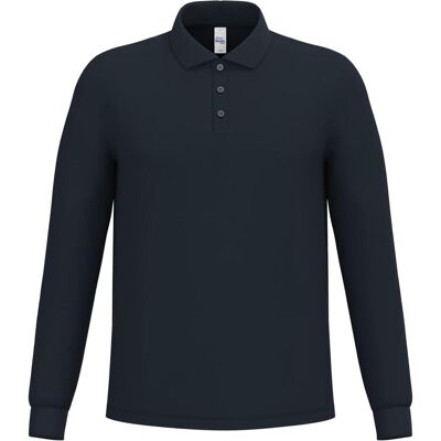 iDeal Basic, Herren, Shirts, Langärmeliges Polo-Shirt, Blau, (S) iDeal Basic, Herren, Shirts, Langärmeliges Polo-Shirt, Blau, (S)