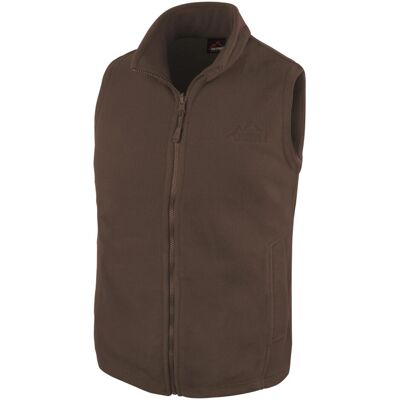 Normani, Herren, Westen, Herren Fleeceweste Jovik - 1057, Braun, (5XL) Normani, Herren, Westen, Herren Fleeceweste Jovik - 1057, Braun, (5XL)