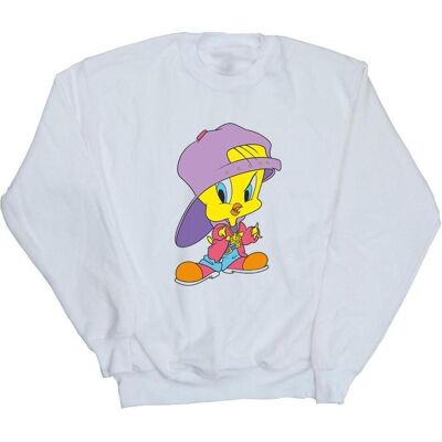 Looney Tunes, Herren, Pullover, Tweety Pie Hip Hop Sweatshirt, Weiss, (M) Looney Tunes, Herren, Pullover, Tweety Pie Hip Hop Sweatshirt, Weiss, (M)