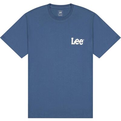 Lee, Herren, Shirts, T-Shirt Shortsleeve Small Logo, Blau, (M) Lee, Herren, Shirts, T-Shirt Shortsleeve Small Logo, Blau, (M)
