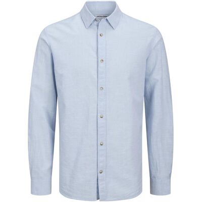Jack & Jones, Herren, Hemden, Jjesummer Shirt Ls Sn, Blau, (XXL) Jack & Jones, Herren, Hemden, Jjesummer Shirt Ls Sn, Blau, (XXL)