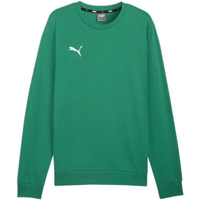 Puma Herren, Pullover, Team Goal Casuals Sweatshirt mit Rundhalsausschnitt, Grün, (S) Puma Herren, Pullover, Team Goal Casuals Sweatshirt mit Rundhalsausschnitt, Grün, (S)
