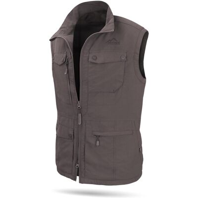 Normani, Herren, Westen, Herren Outdoor Weste Kudu, Grau, (46, XS) Normani, Herren, Westen, Herren Outdoor Weste Kudu, Grau, (46, XS)