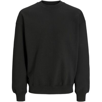 Jack & Jones, Herren, Pullover, Jjeurban Edge Sweat Crew Neck Noos, Schwarz, (XL) Jack & Jones, Herren, Pullover, Jjeurban Edge Sweat Crew Neck Noos, Schwarz, (XL)