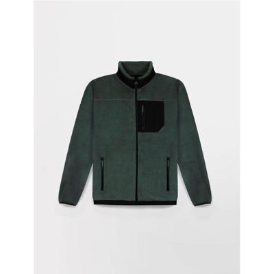 TBS, Herren, Outdoorjacken, Cadenzip - Fleecejacke - Herren (XL), Grün, XL TBS, Herren, Outdoorjacken, Cadenzip - Fleecejacke - Herren (XL), Grün, XL