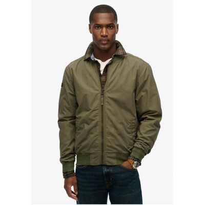 Superdry, Herren, Leichte Jacken, Leichte MA1 Bomberjacke, Grün, (L) Superdry, Herren, Leichte Jacken, Leichte MA1 Bomberjacke, Grün, (L)