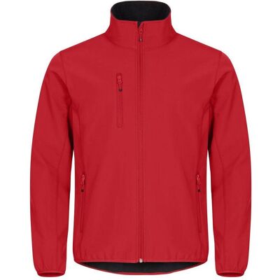 Clique, Herren, Outdoorjacken, Softshell Jacke 0200910 (S), Rot, S Clique, Herren, Outdoorjacken, Softshell Jacke 0200910 (S), Rot, S