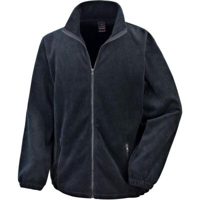 Result Clothing, Herren, Outdoorjacken, Mens Norse Outdoor Fleece Jacket (3XL), Schwarz, 3XL Result Clothing, Herren, Outdoorjacken, Mens Norse Outdoor Fleece Jacket (3XL), Schwarz, 3XL