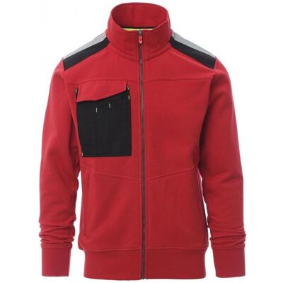 Payper, Herren, Pullover, Sweatshirt Work 2.0, Rot, (5XL) Payper, Herren, Pullover, Sweatshirt Work 2.0, Rot, (5XL)