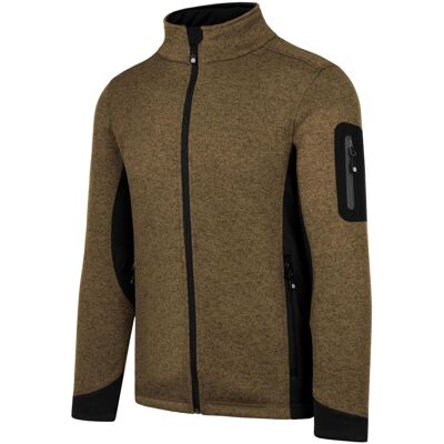 Normani, Herren, Outdoorjacken, Herren Strick-Fleecejacke Wapusk (3XL, 58), Beige, 58, 3XL Normani, Herren, Outdoorjacken, Herren Strick-Fleecejacke Wapusk (3XL, 58), Beige, 58, 3XL