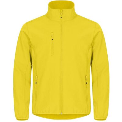 Clique, Herren, Outdoorjacken, Softshell Jacke 0200910 (L), Gelb, L Clique, Herren, Outdoorjacken, Softshell Jacke 0200910 (L), Gelb, L