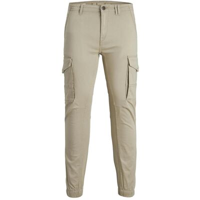 Jack & Jones, Herren, Hosen, Paul Flake AKM 542 Plus Size Cargohose, Beige, (42) Jack & Jones, Herren, Hosen, Paul Flake AKM 542 Plus Size Cargohose, Beige, (42)