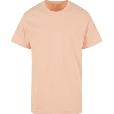 Build Your Brand BY004 Apricot Slim Fit T-Shirt - T-Shirt Build Your Brand BY004 Apricot Slim Fit T-Shirt - T-Shirt