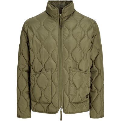 Jack & Jones, Herren, Outdoorjacken, Steppjacke JPRBLUCLYDE (XL), Grün, Braun Jack & Jones, Herren, Outdoorjacken, Steppjacke JPRBLUCLYDE (XL), Grün, Braun
