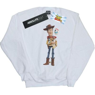 Disney Herren, Pullover, Toy Story 4 Woody And Forky Sweatshirt, Weiss, (M) Disney Herren, Pullover, Toy Story 4 Woody And Forky Sweatshirt, Weiss, (M)