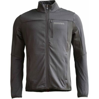 Zimtstern, Herren, Outdoorjacken, Albiz Fleece Jacket (XXL), Grau, XXL Zimtstern, Herren, Outdoorjacken, Albiz Fleece Jacket (XXL), Grau, XXL