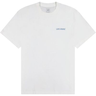 Lee, Herren, Shirts, T-Shirt Ss Relaxed Graphic Tee, Beige, (L) Lee, Herren, Shirts, T-Shirt Ss Relaxed Graphic Tee, Beige, (L)