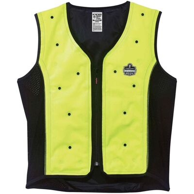 Ergodyne, Westen, Kühlweste mit Dry-Evaporative Technologie, XL, gelb/schwarz, Gelb, (XL) Ergodyne, Westen, Kühlweste mit Dry-Evaporative Technologie, XL, gelb/schwarz, Gelb, (XL)