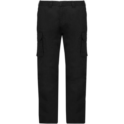 Kariban, Herren, Hosen, Multipoches, Schwarz, (38) Kariban, Herren, Hosen, Multipoches, Schwarz, (38)