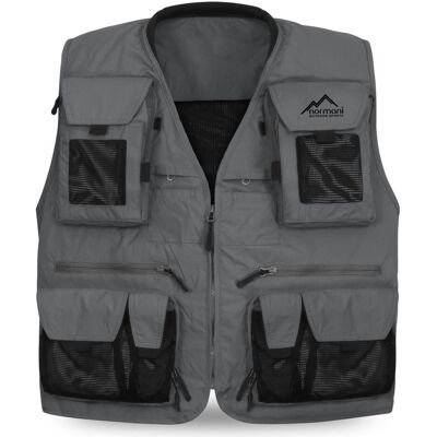 Normani, Herren, Westen, Herren Outdoor-Weste Kajikia, Schwarz, (S) Normani, Herren, Westen, Herren Outdoor-Weste Kajikia, Schwarz, (S)