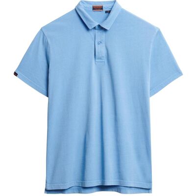 Superdry, Herren, Shirts, Essential Jersey Poloshirt, Blau, (3XL) Superdry, Herren, Shirts, Essential Jersey Poloshirt, Blau, (3XL)