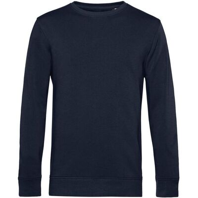 B&C, Herren, Pullover, Organic, Blau, (3XL) B&C, Herren, Pullover, Organic, Blau, (3XL)