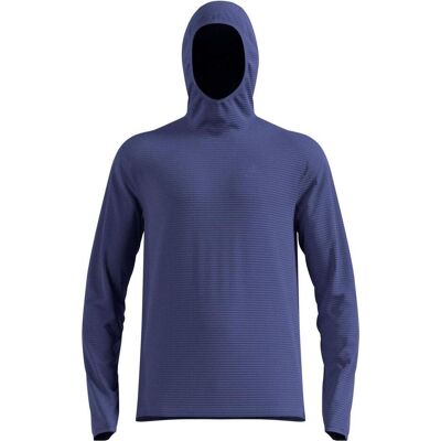 Odlo, Herren, Pullover, Essentials Thermal Laufhoodie, Blau, (XL) Odlo, Herren, Pullover, Essentials Thermal Laufhoodie, Blau, (XL)