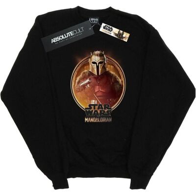 Star Wars, Herren, Pullover, The Mandalorian The Armorer Framed Sweatshirt, Schwarz, (M) Star Wars, Herren, Pullover, The Mandalorian The Armorer Framed Sweatshirt, Schwarz, (M)