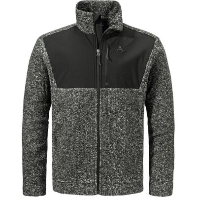 Schöffel, Herren, Outdoorjacken, Fleece Jacket Style Canterbury (XXL), Grau, Schwarz, XXL Schöffel, Herren, Outdoorjacken, Fleece Jacket Style Canterbury (XXL), Grau, Schwarz, XXL