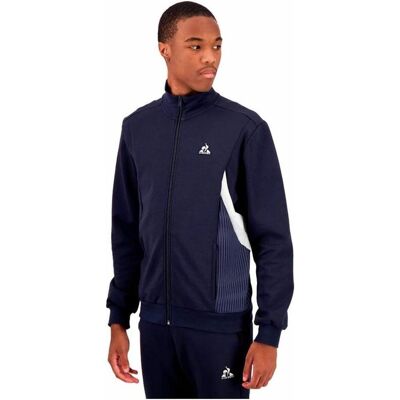 Le Coq Sportif, Herren, Pullover, Herren Sweater ohne Kapuze Heritage Fz Sweat N°1 Dunkelblau, Blau, (M) Le Coq Sportif, Herren, Pullover, Herren Sweater ohne Kapuze Heritage Fz Sweat N°1 Dunkelblau, Blau, (M)